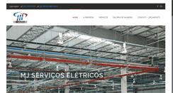 Desktop Screenshot of mjservicoseletricos.com.br